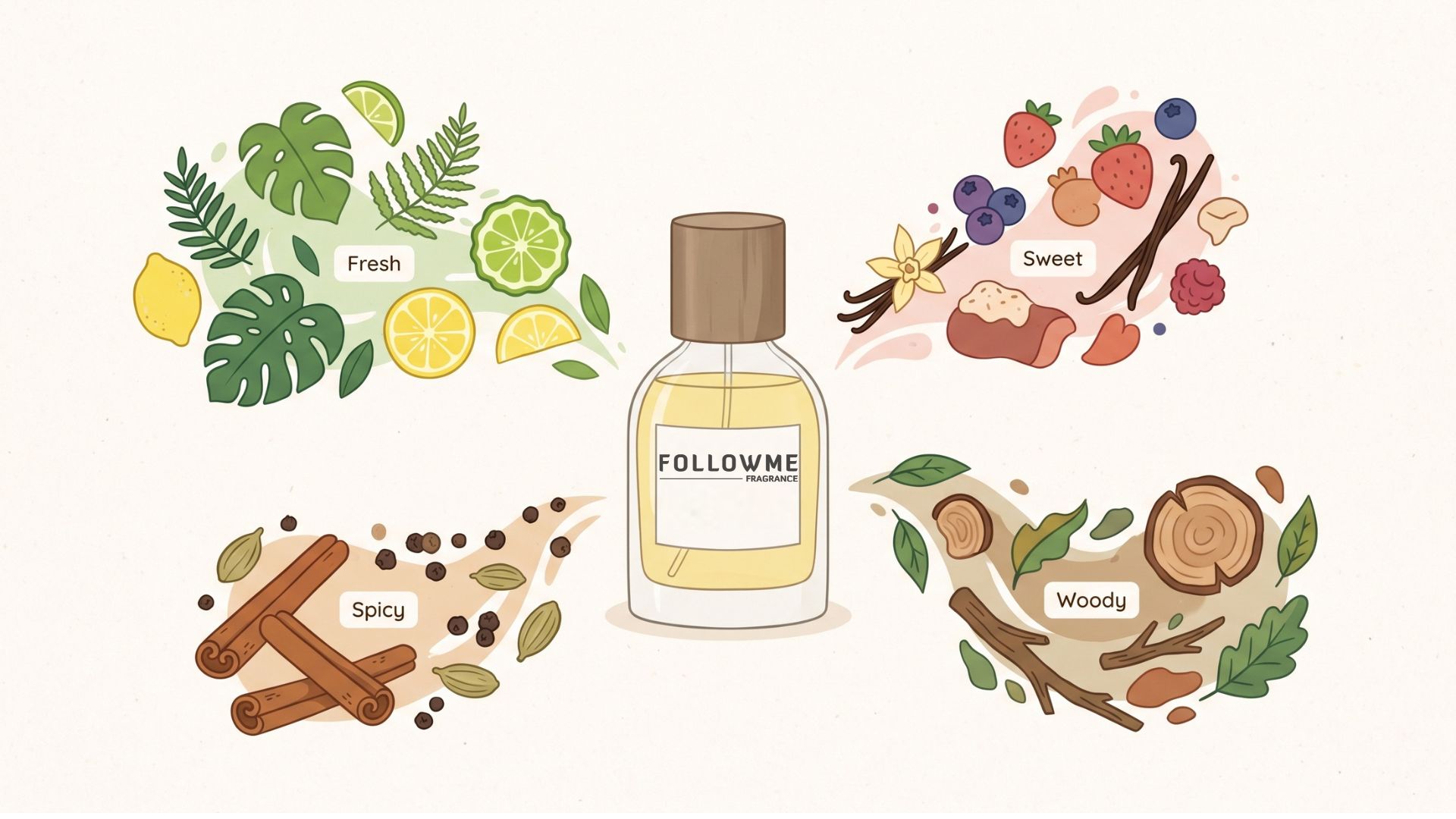 Parfum Fresh, Sweet, Woody, dan Spicy: Apa Bedanya?